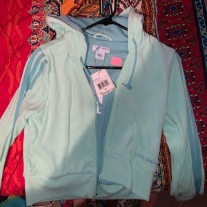 Adidas Originals Women’s Mint Cropped Hoodie